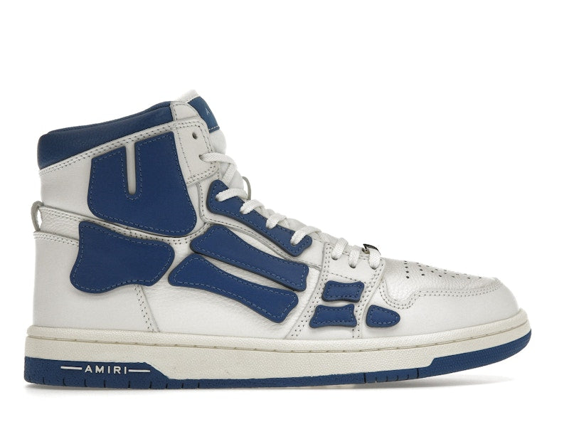 AMIRI Skel Panelled High Top White Blue