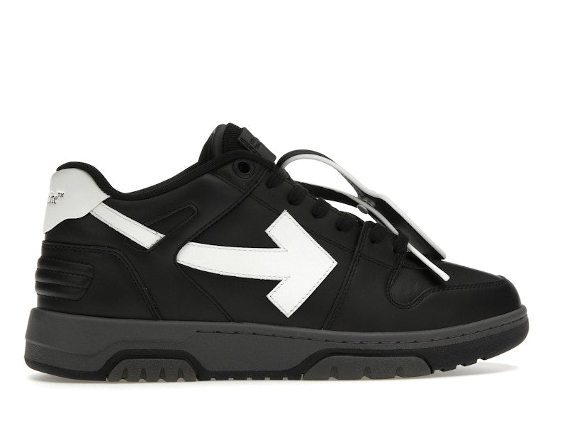 OFF-WHITE Out Of Office OOO Low Tops Black Grey White FW23