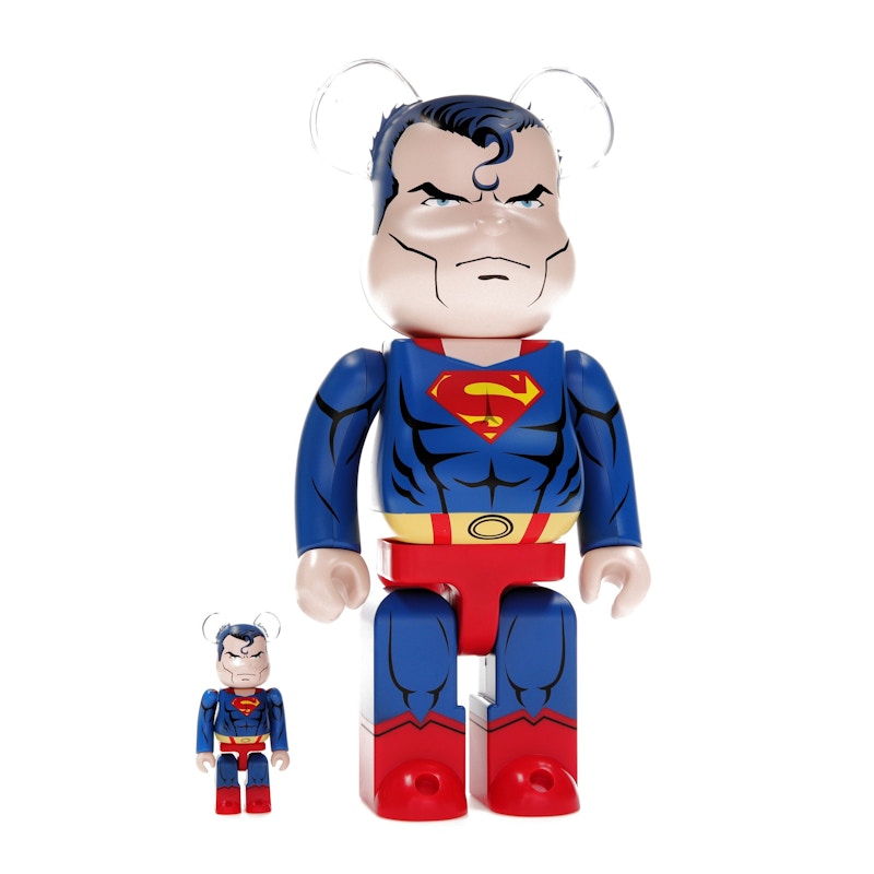 Bearbrick Superman (Batman: Hush Ver.) 100% & 400% Set