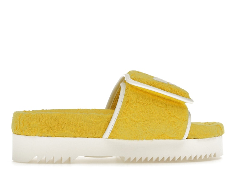adidas x Gucci GG Platform Sandal Yellow (Women's)
