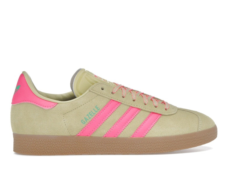 adidas Gazelle Powder Yellow Lucid Pink (Women's)