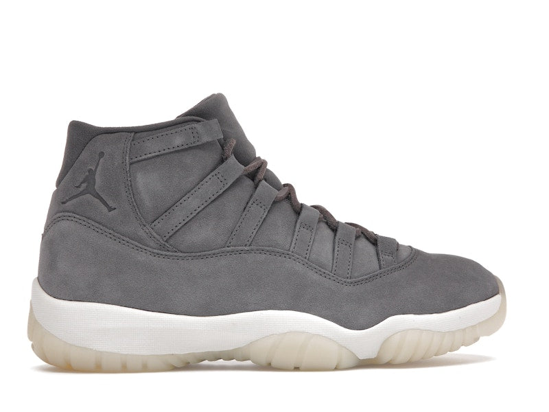 Jordan 11 Retro Pinnacle Grey Suede
