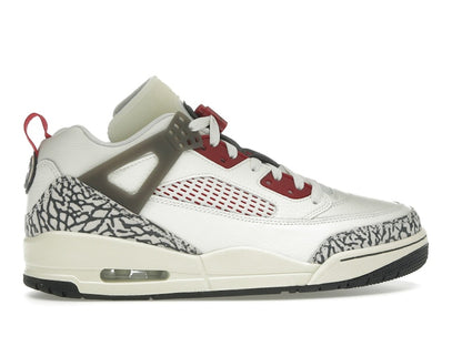 Jordan Spizike Low Sail Anthracite Coconut Milk Varsity Red