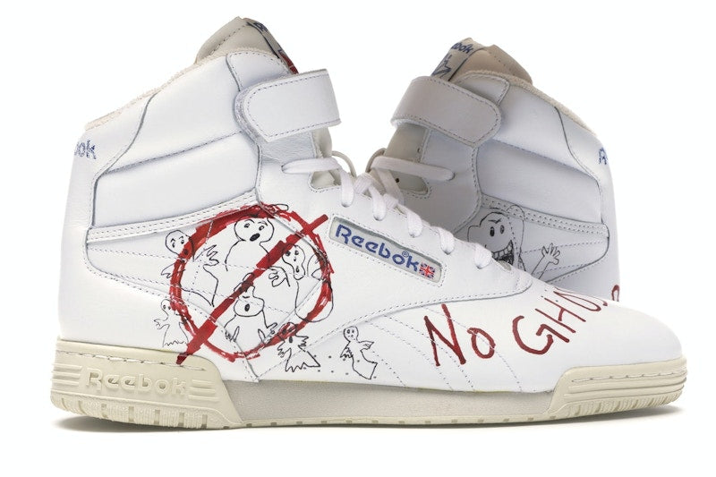 Reebok Ex-O-Fit Clean Hi Bait x Ghostbusters x Stranger Things Vintage