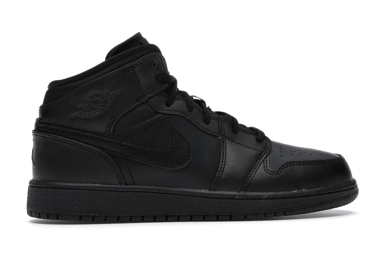 Jordan 1 Retro Mid Black (2016) (GS)