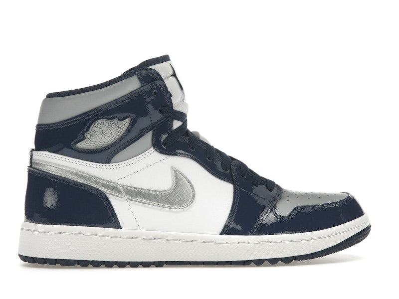 Jordan 1 Retro High Golf Patent Midnight Navy