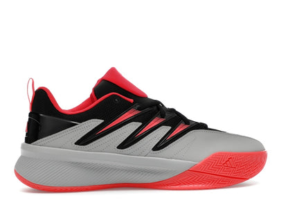 adidas Dame Certified 3 Core Black Lucid Red Grey Two