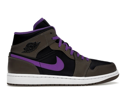 Jordan 1 Mid Purple Mocha