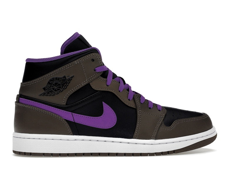 Jordan 1 Mid Purple Mocha