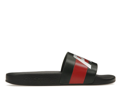 Palace x Gucci Logo Web Slide Sandal Black