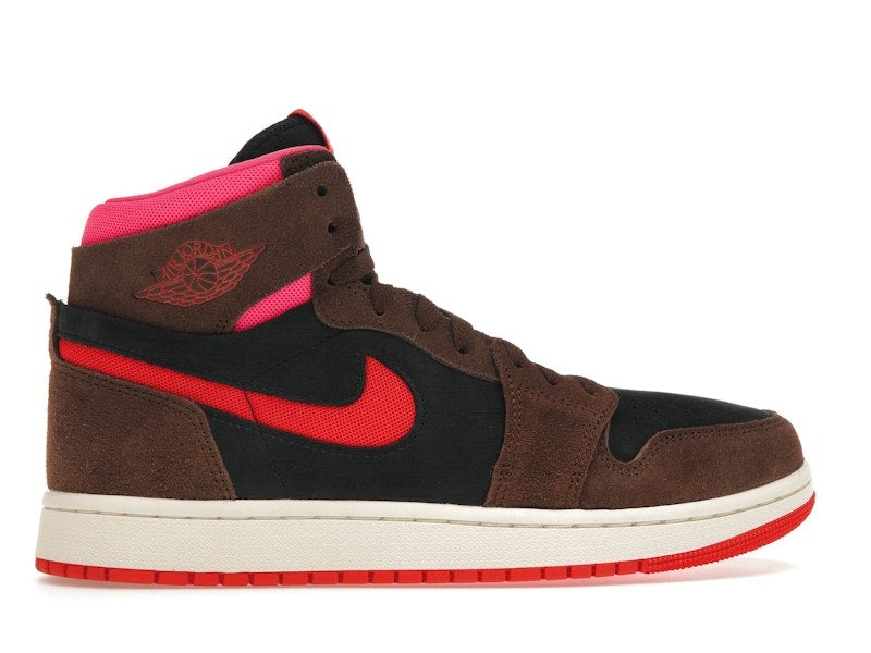 Jordan 1 High Zoom Air CMFT 2 Cacao Wow Picante Red (Women's)