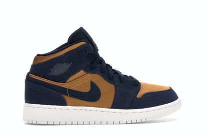 Jordan 1 Mid Obsidian Desert Ochre (GS)