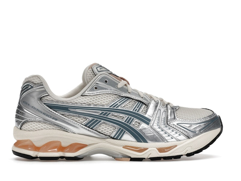 ASICS Gel-Kayano 14 Birch Pure Silver Teal Gold