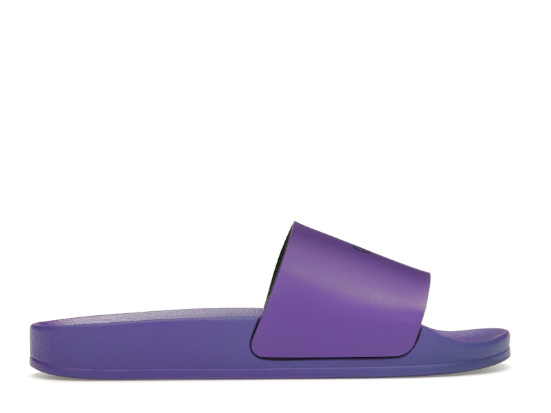 OFF-WHITE Off Stamp Slide Dark Violet Black (Women's)