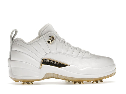 Jordan 12 Golf Metallic Gold