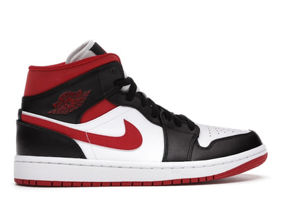 Jordan 1 Mid Gym Red Black White