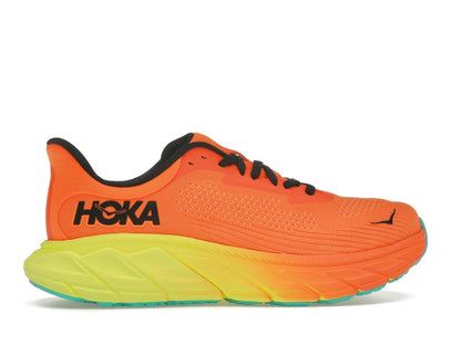 Hoka One One Arahi 7 Electric Tangerine Black (Women's)