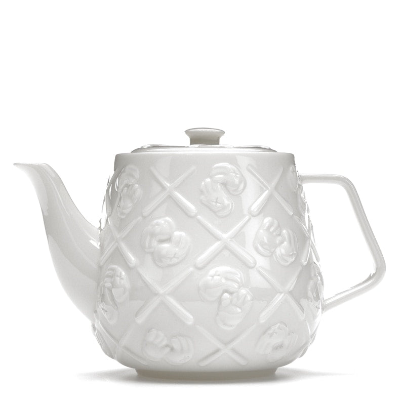 KAWS Ceramic Teapot White