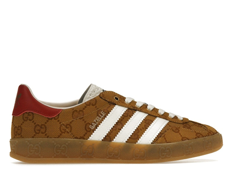 adidas Gazelle Gucci Original GG Beige Brown (Women's)