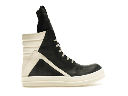 Rick Owens Lido Geobasket Black Milk