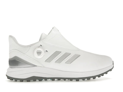 adidas Solarmotion BOA 24 Spikeless Golf Cloud White Silver Metallic Blue Burst