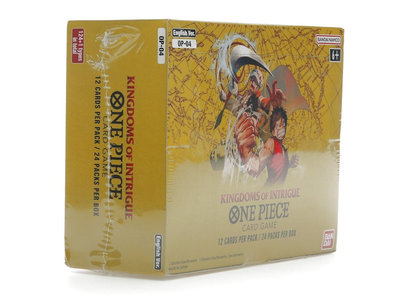 Bandai One Piece Card Game Kingdom of Intrigue Booster Box (OP-04)