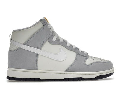 Nike Dunk High Retro Sail Pure Platinum Black White