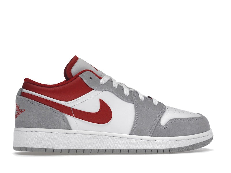 Jordan 1 Low SE Smoke Grey Gym Red (GS)