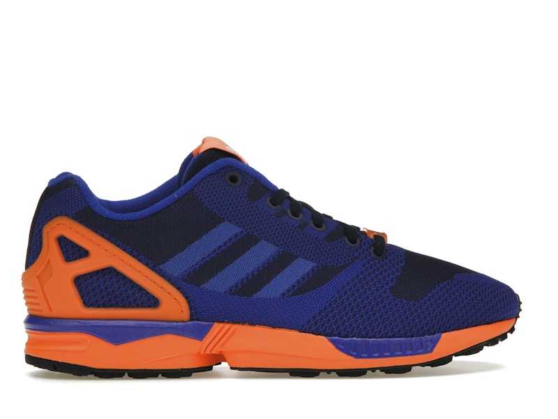 adidas ZX Flux Weave Dark Blue Orange