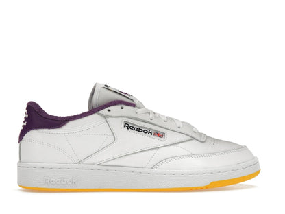 Reebok Club C 85 Eric Emanuel White Purple Yellow