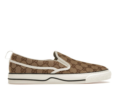 Gucci Tennis 1977 Slip On Beige Ebony