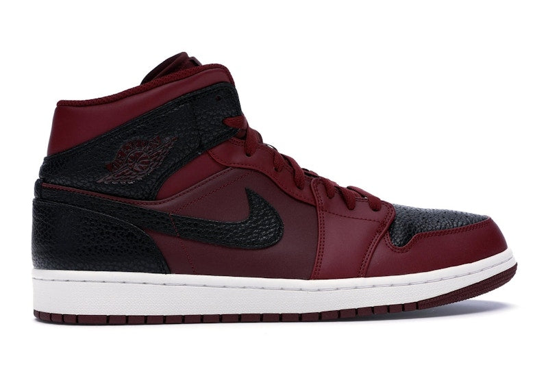 Jordan 1 Retro Mid Team Red Black
