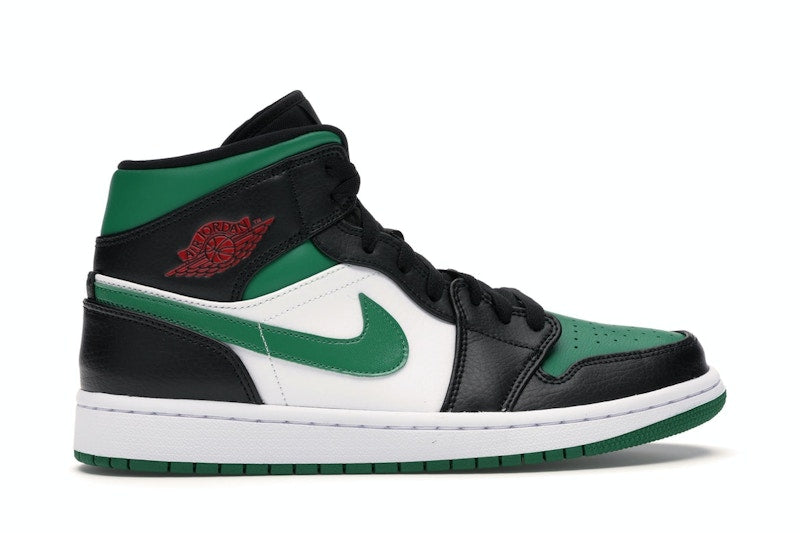 Jordan 1 Mid Green Toe