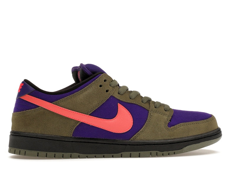 Nike SB Dunk Low Olive Atomic Red