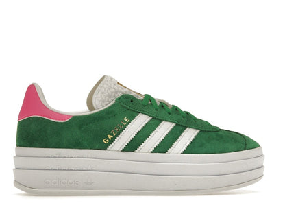 adidas Gazelle Bold Green Lucid Pink (Women's)