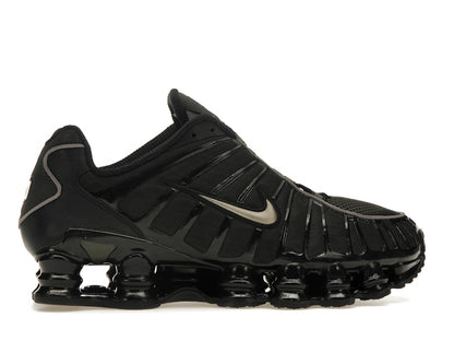 Nike Shox TL Black Metallic Pewter Cargo Khaki