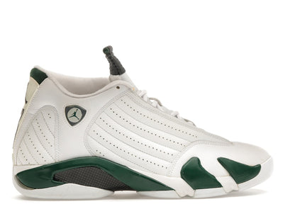 Jordan 14 Retro White Forest Green