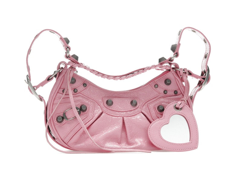 Balenciaga Le Cagole Shoulder Bag XS Pink