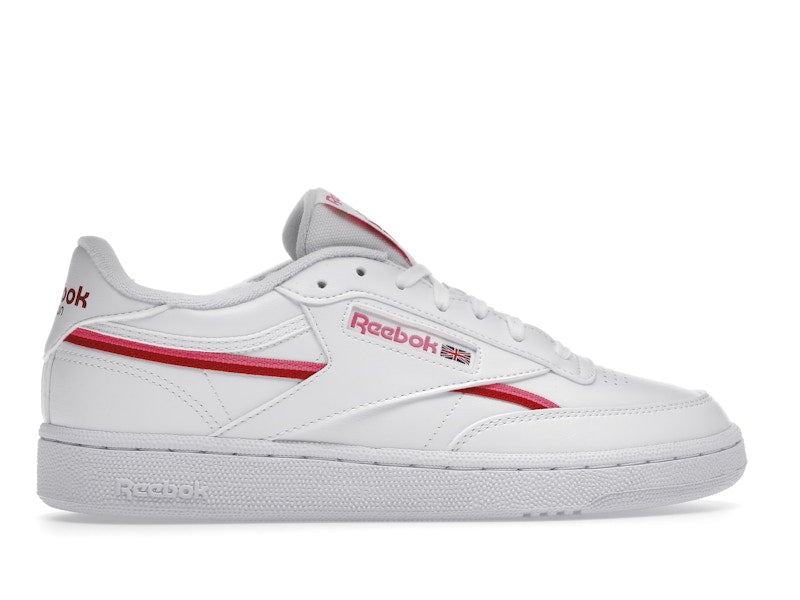 Reebok Club C 85 Vegan White Atomic Pink (Women's)