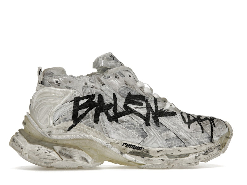 Balenciaga Runner Graffiti White