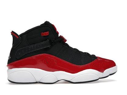 Jordan 6 Rings Black Gym Red White
