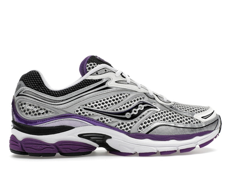Saucony ProGrid Omni 9 White Black Silver Purple