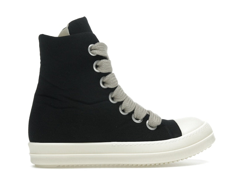 Rick Owens DRKSHDW Hollywood Jumbo Lace Puffer High Top Black Milk