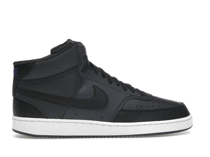 Nike Court Vision Mid Next Nature Dark Smoke Grey Off Noir Racer Blue Black