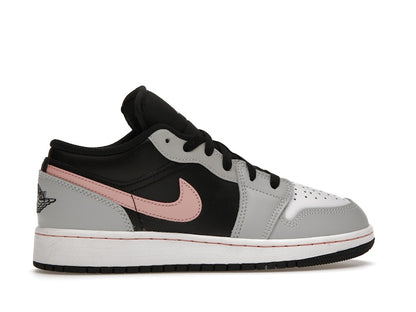 Jordan 1 Low Black Grey Pink (GS)
