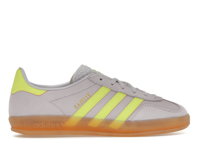adidas Gazelle Indoor Silver Dawn Solar Yellow (Women's)