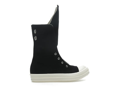 Rick Owens Hollywood DRKSHDW Boot Sneaks Black Milk