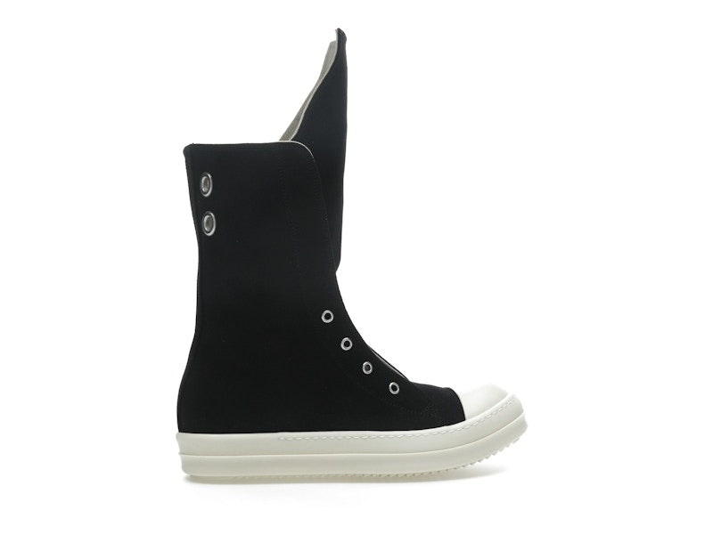 Rick Owens Hollywood DRKSHDW Boot Sneaks Black Milk