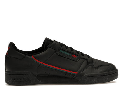 adidas Continental 80 Black Scarlet Green