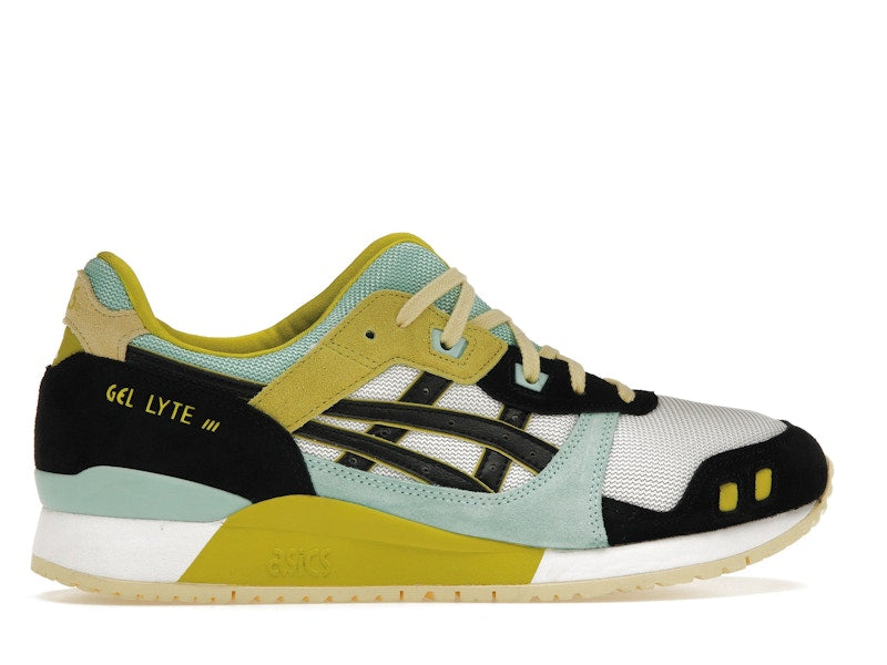 ASICS Gel-Lyte III OG White Black Moss Green Blue